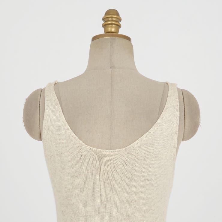 ボレロクロップドツーピース ロングワンピース ニット[品番