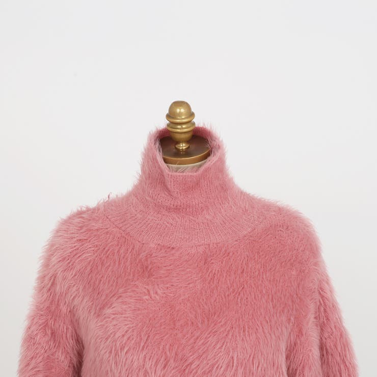 mohair knit pullover（pink）プルオーバーモヘアニット（ピンク