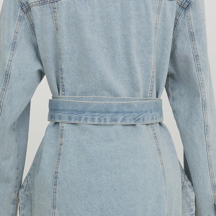 ベルテッドデニムジャケット ウエストマーク 2WAY | PREMIUM K | 詳細画像26 