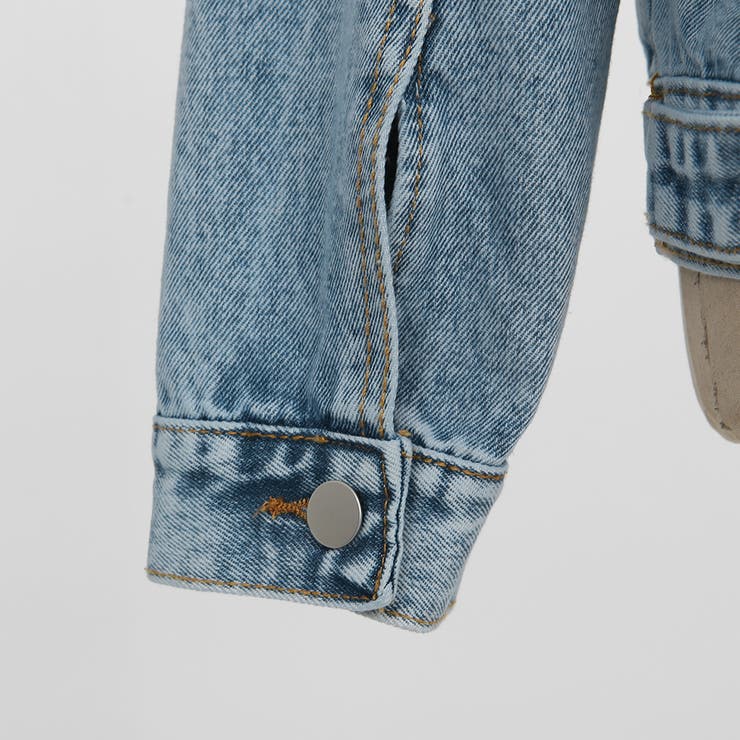 2WAYフードデニムジャケット 重ね着風 ドッキング | PREMIUM K | 詳細画像26 