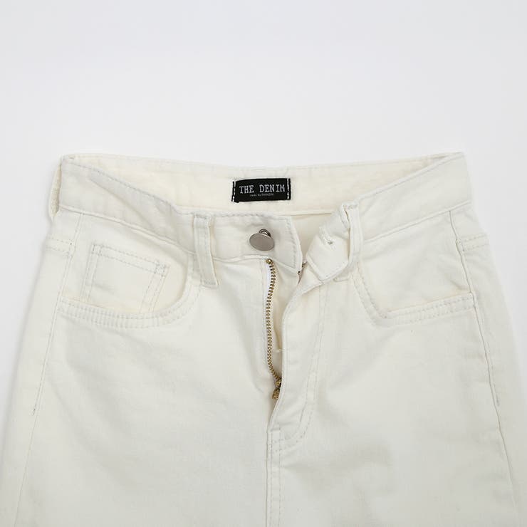 アンクルマシュマロパンツ カラーデニム ハイウエスト | PREMIUM K | 詳細画像20 