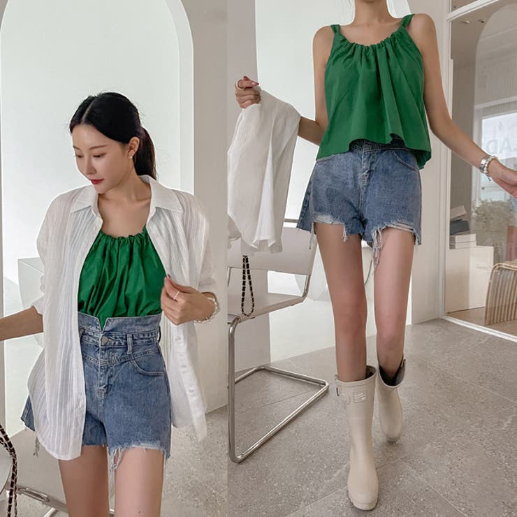[ ] ハイライズデニムショートパンツ ZARA ハイライズ デニム ショートパンツ｜Yahoo!フリマ（旧