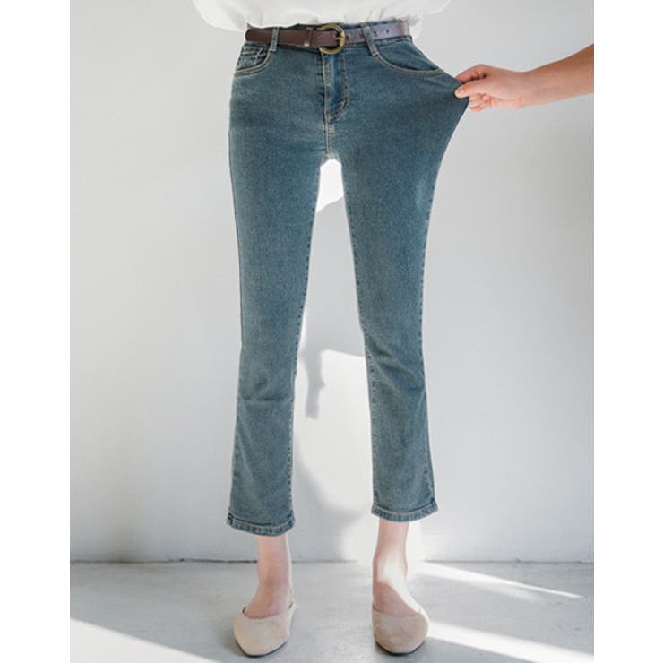 ポリウレタンミックスデニム スリムフィット 伸びるデニム | PREMIUM K | 詳細画像12 