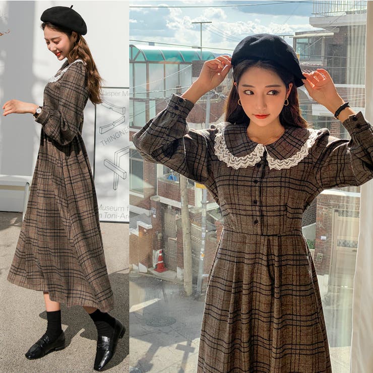 レースカラーチェックロングワンピース Aライン レトロ 品番 Ad Premium K プレミアムケー のレディースファッション通販 Shoplist ショップリスト レースカラーチェックロングワンピース Aライン レトロ 品番 Ad Premium K プレミアムケー のレディースファッション通販 Shoplist ショップリスト