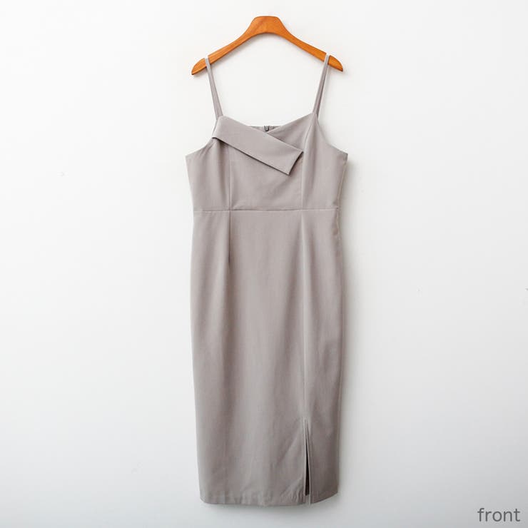 クラシックキャミソールワンピース サイドスリット ハイウエスト | PREMIUM K | 詳細画像12 