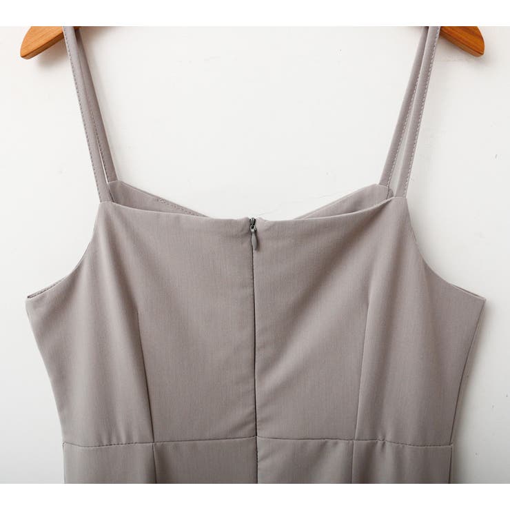 クラシックキャミソールワンピース サイドスリット ハイウエスト | PREMIUM K | 詳細画像15 