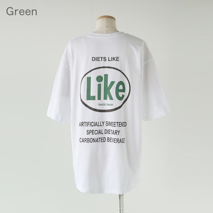 LikeオーバーサイズTシャツ 半袖 ビッグシルエット | PREMIUM K | 詳細画像12 
