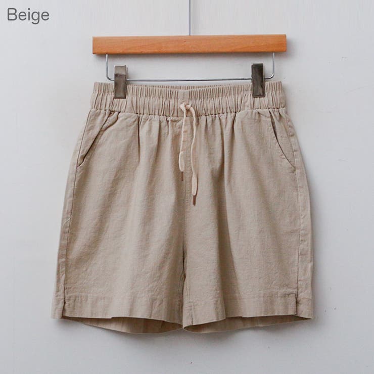 カラフルリネンハーフパンツ ショートパンツ 短パン[品番：AD000012152]｜PREMIUM  K（プレミアムケー）のレディースファッション通販｜SHOPLIST（ショップリスト）