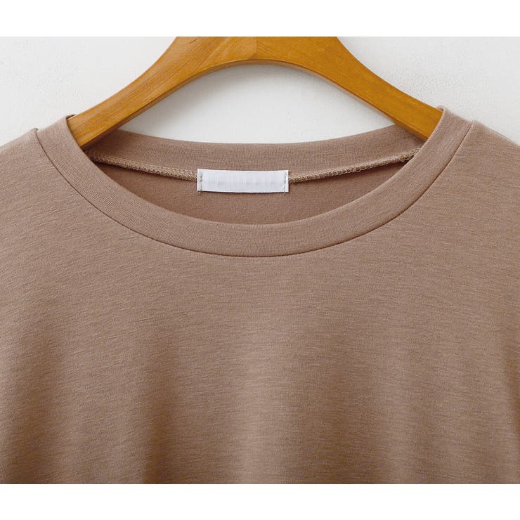 やわらかクロップドロングTシャツ ロンT 長袖[品番：AD000012466