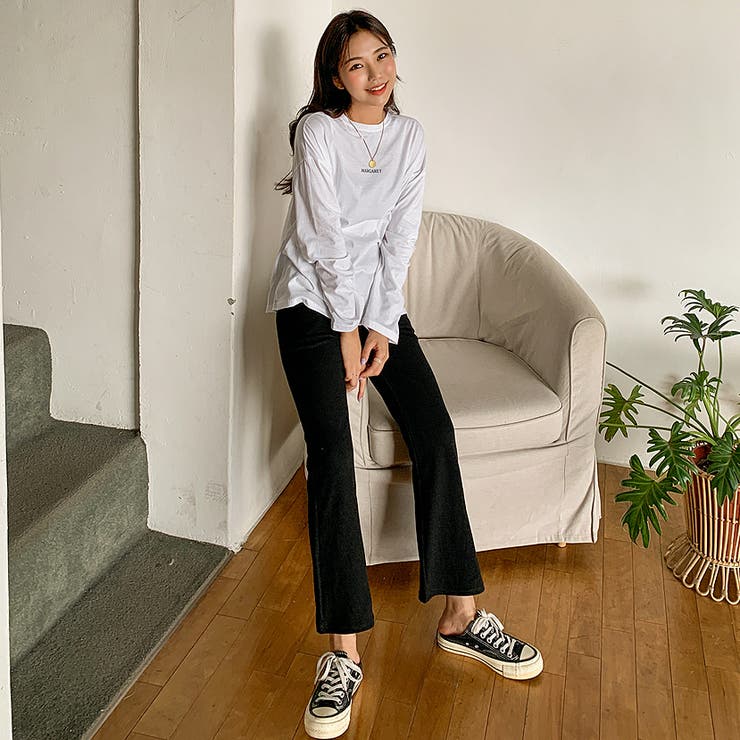 MARGARETレタリングロングTシャツ ロンT 長袖 | PREMIUM K | 詳細画像7 