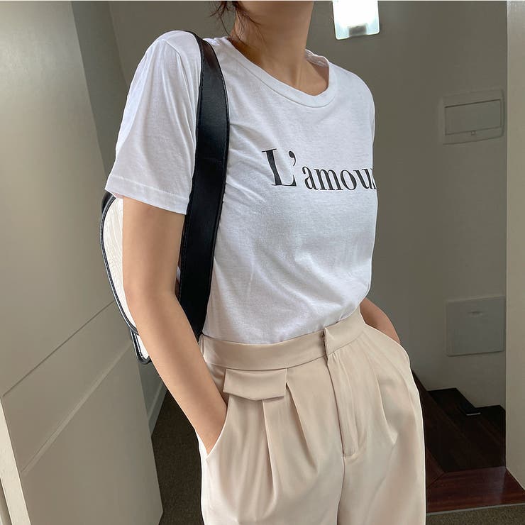 LamourレタリングTシャツ ロゴT 半袖 | PREMIUM K | 詳細画像13 