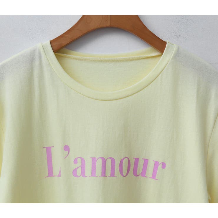 LamourレタリングTシャツ ロゴT 半袖 | PREMIUM K | 詳細画像14 