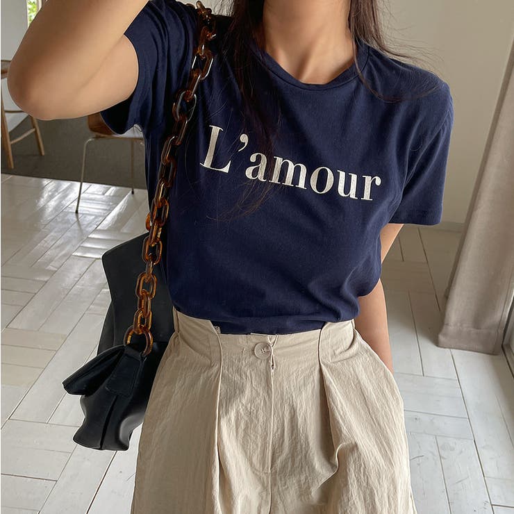 LamourレタリングTシャツ ロゴT 半袖 | PREMIUM K | 詳細画像6 