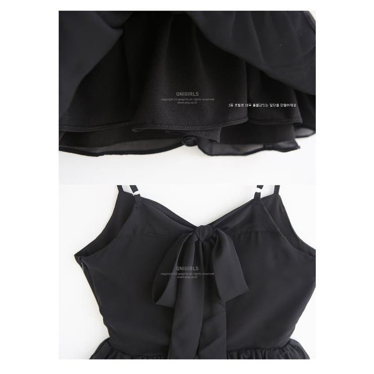 フリルビスチェ/キャミワンピ/キャミソール/カジュアル/コーデ/トップス/夏 | PREMIUM K | 詳細画像16 