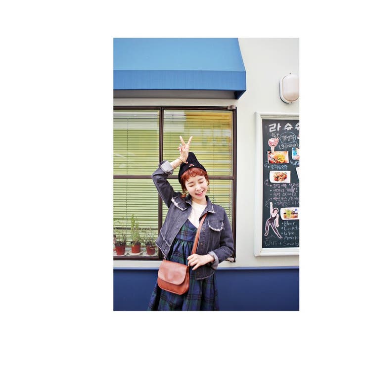 デニムジャケット リメイク風 ヴィンテージ風[品番：AD000004028