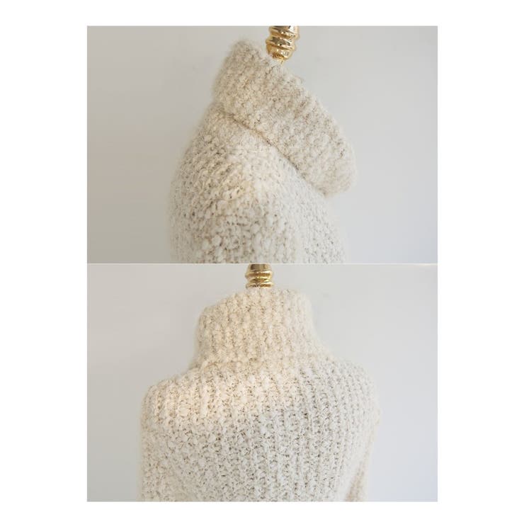 ハイネックニットワンピース ふわふわ かわいい | PREMIUM K | 詳細画像27 