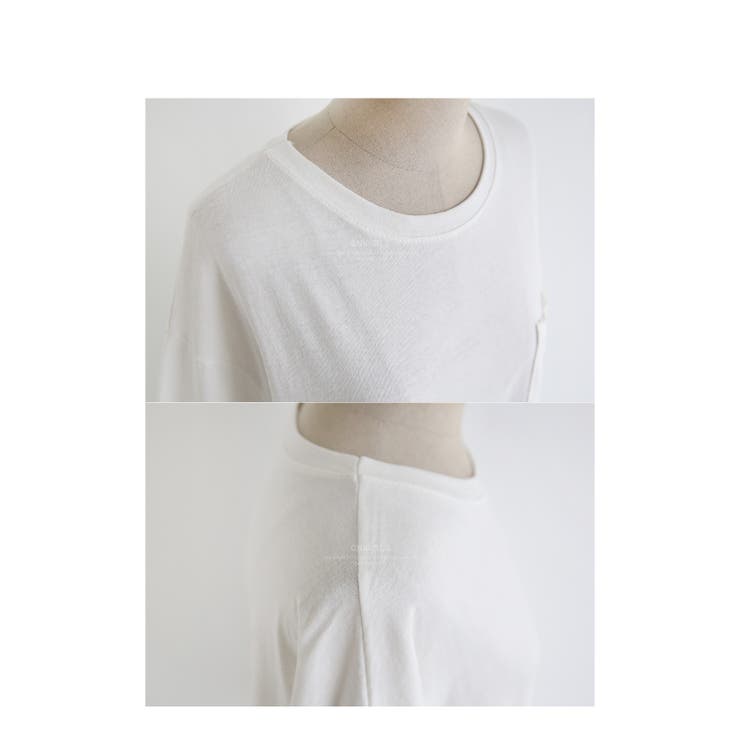 ポケットドルマンTシャツ 7分袖 ゆったり | PREMIUM K | 詳細画像16