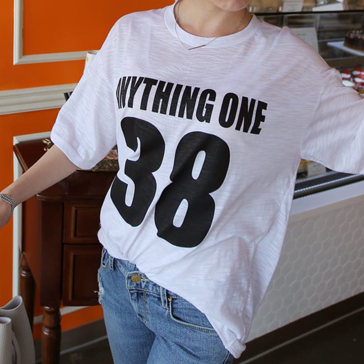 tシャツ GOOD Print T レディース 38Tシャツ テキストロゴ プリント[品番：AD000005727]｜PREMIUM