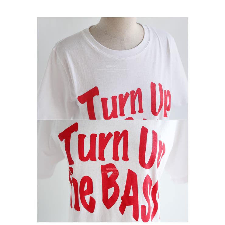 TurnUpテキストTシャツ レタリング テキストロゴ | PREMIUM K | 詳細画像8 