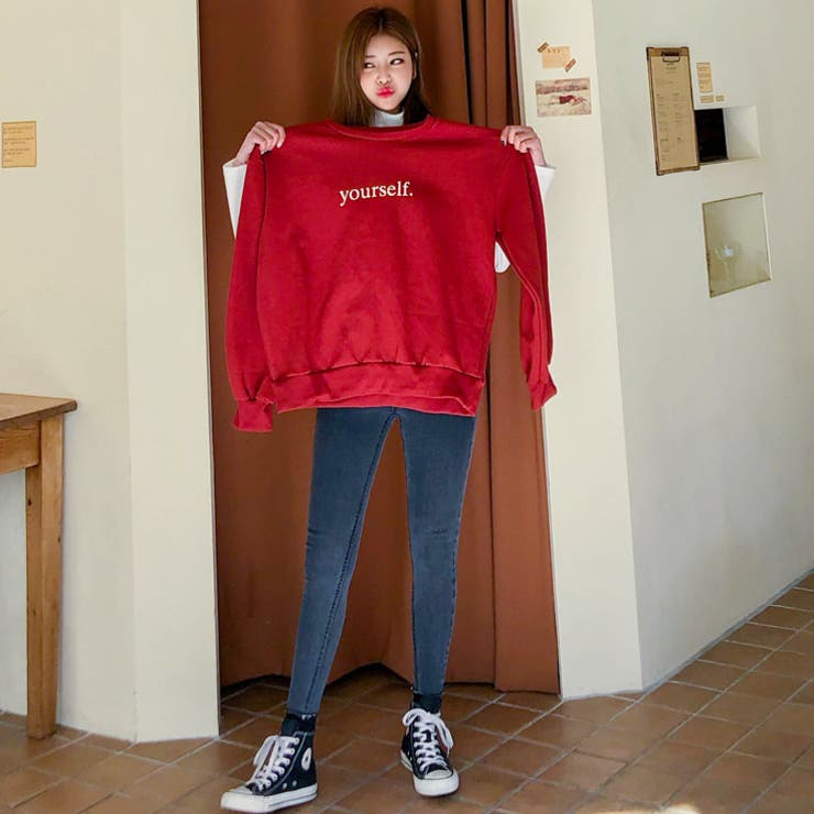 yourselfロゴスウェット 裏起毛 トレーナー | PREMIUM K | 詳細画像13 