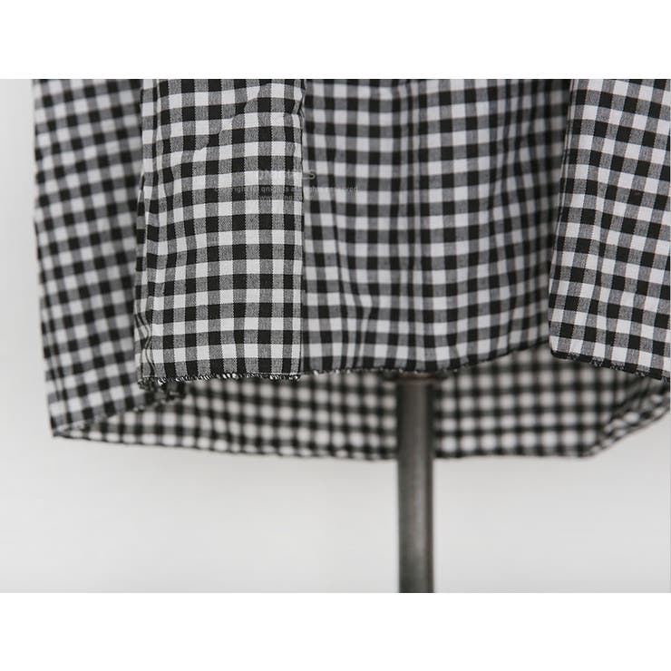 Tシャツ&チェックワンピースセット バストバンディング 伸縮 | PREMIUM K | 詳細画像28