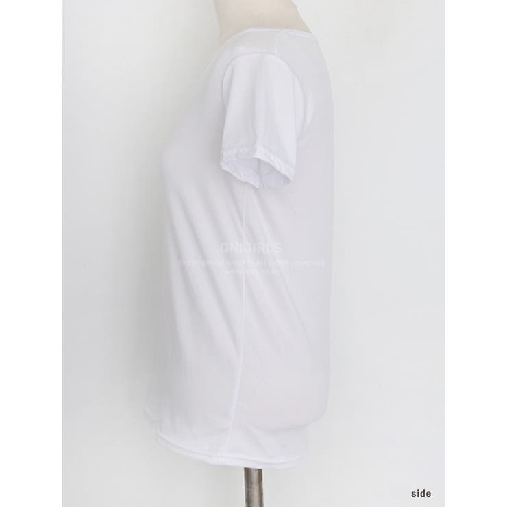 Tシャツ&チェックワンピースセット バストバンディング 伸縮 | PREMIUM K | 詳細画像5