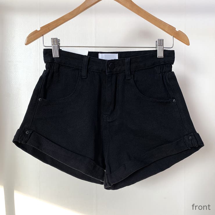 5カラーロールアップデニム ショートパンツ ハイウエスト | PREMIUM K | 詳細画像11 