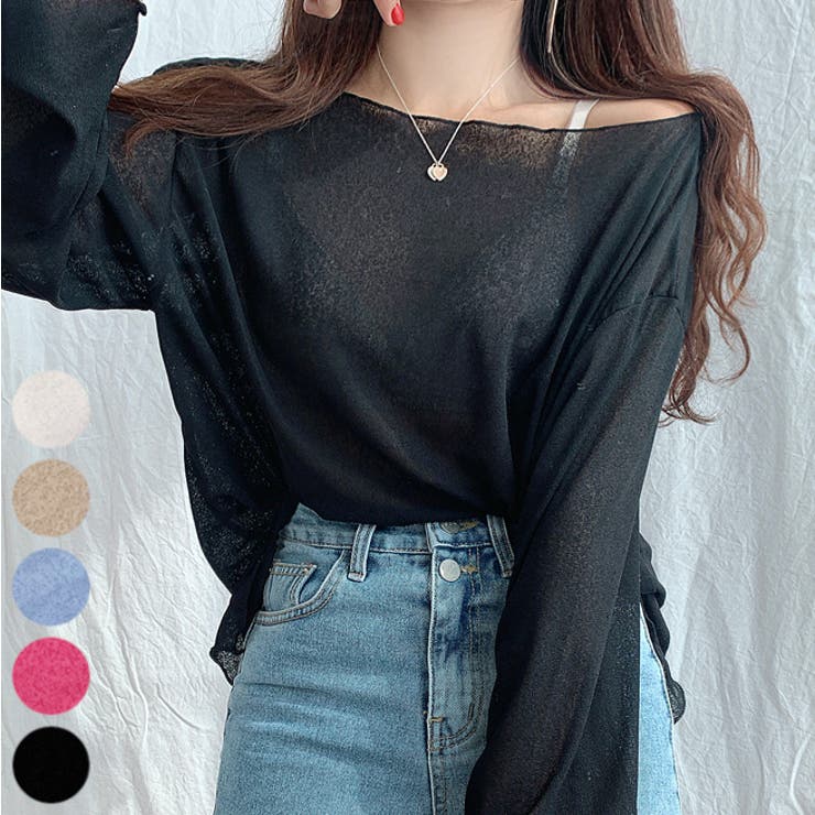 ウェーブエッジオフショルダーtシャツ ロングtシャツ ワイドネック 品番 Ad Premium K プレミアムケー のレディースファッション通販 Shoplist ショップリスト