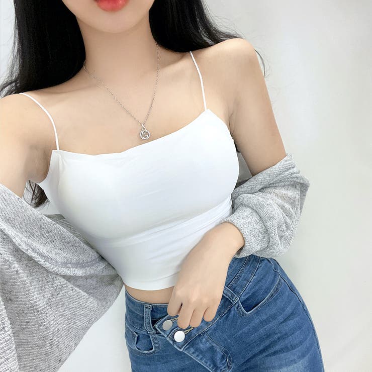 あちゃちゅむ　トップス　キャミソール 楽天市場】【最大25％OFFクーポン】着た瞬間ひんやり《体感-2