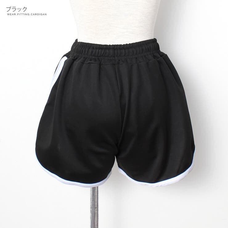サイドライン スポーティ ショートパンツ[品番：PMZW0001310