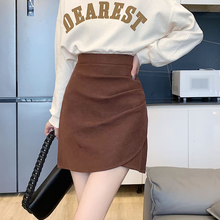 【Acne Studios】リボンディテールのドレープミニスカート リボンディテール チェック ツイル ミニスカート (Acne Studios