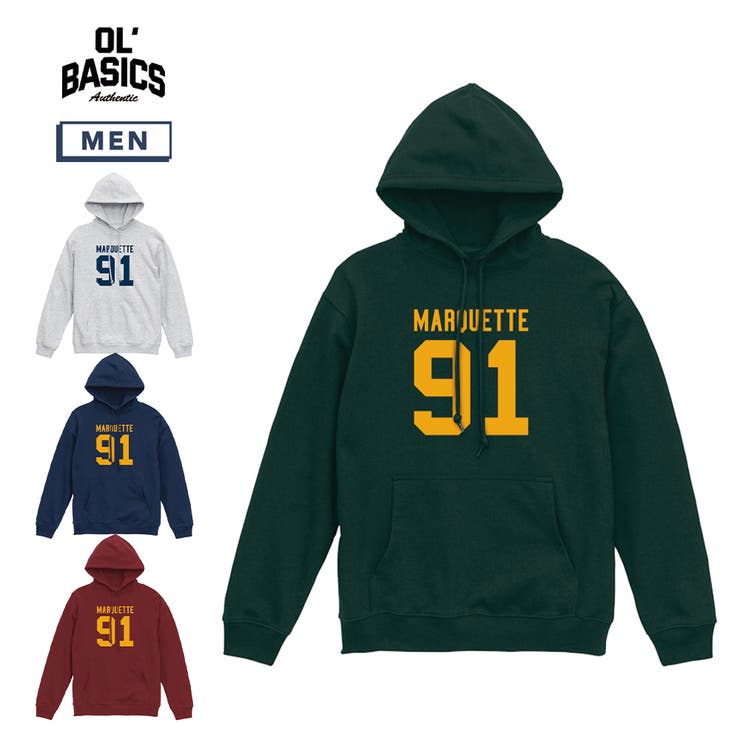 Ol Basics プルパーカー | printrium | 詳細画像1 