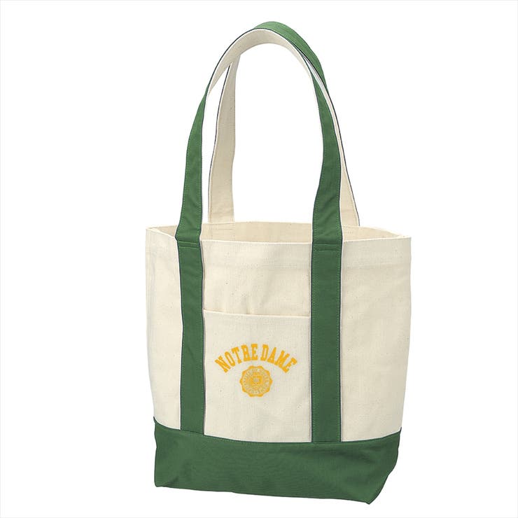 グリーン | Ol Basics バイカラートートバッグ | printrium