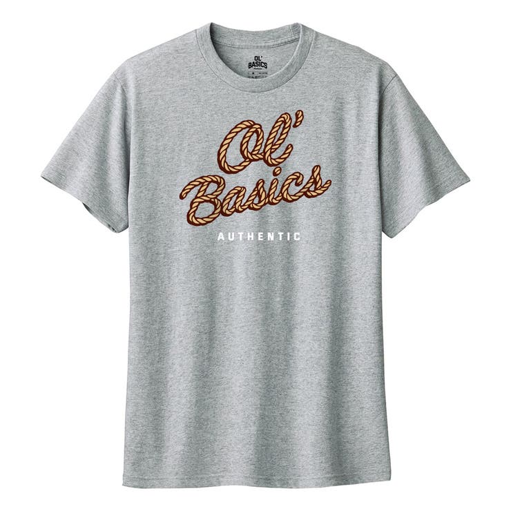 ヘザーグレー | Ol Basics 半袖Tシャツ | printrium