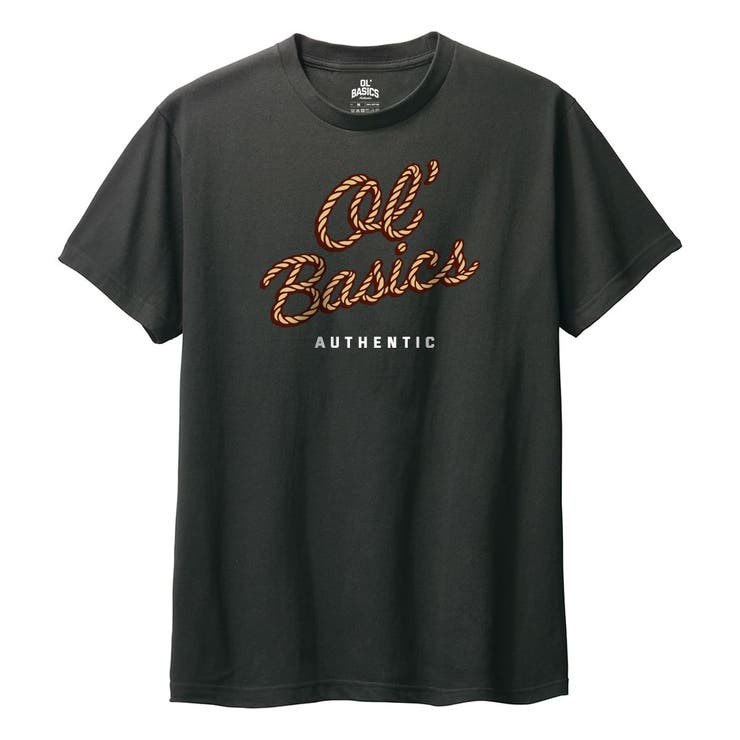 スモークブラック | Ol Basics 半袖Tシャツ | printrium