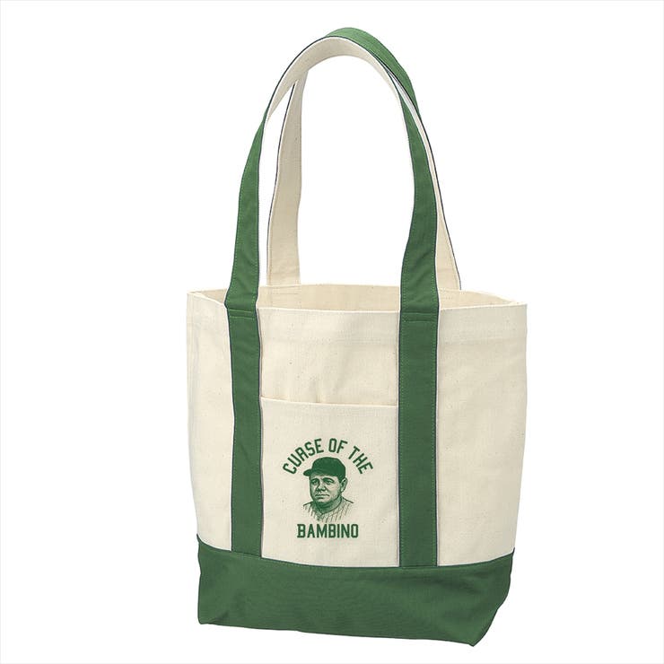 グリーン | Ol Basics バイカラートートバッグ | printrium