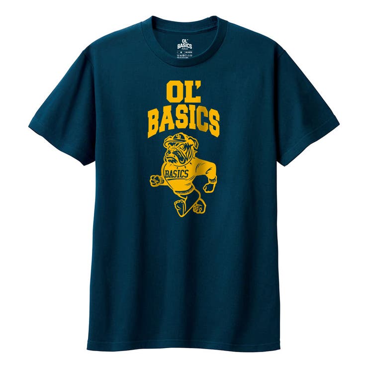 インディゴ | Ol Basics 半袖Tシャツ | printrium