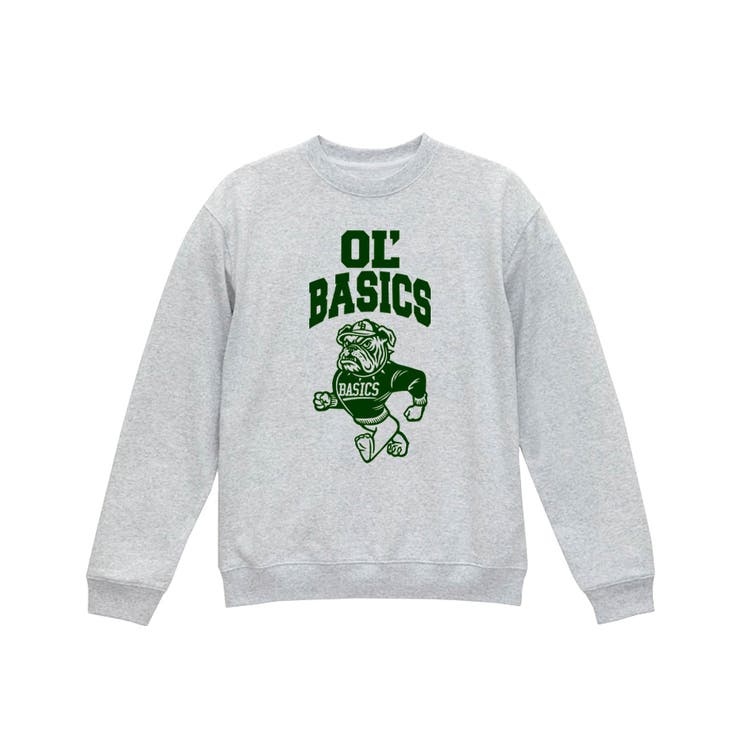 アッシュ | Ol Basics トレーナー | printrium