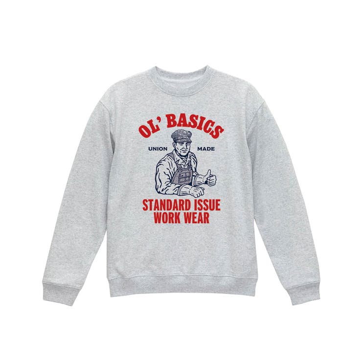 アッシュ | Ol Basics トレーナー | printrium