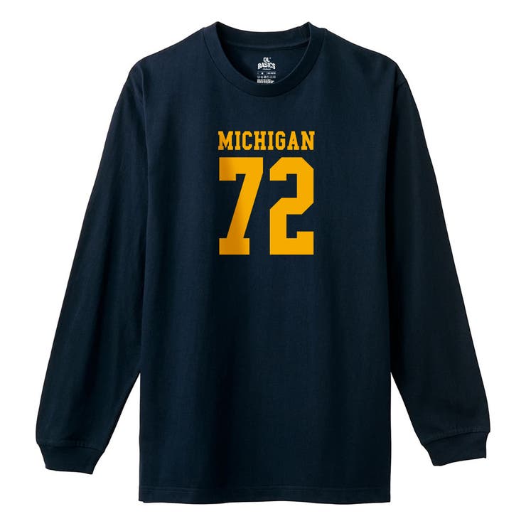 ネイビー | Ol Basics 長袖Tシャツ | printrium