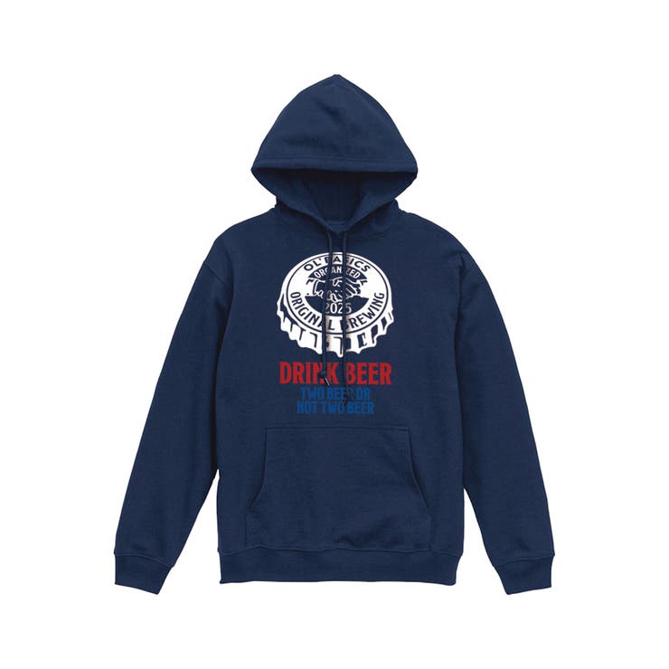 インディゴ | Ol Basics プルパーカー | printrium