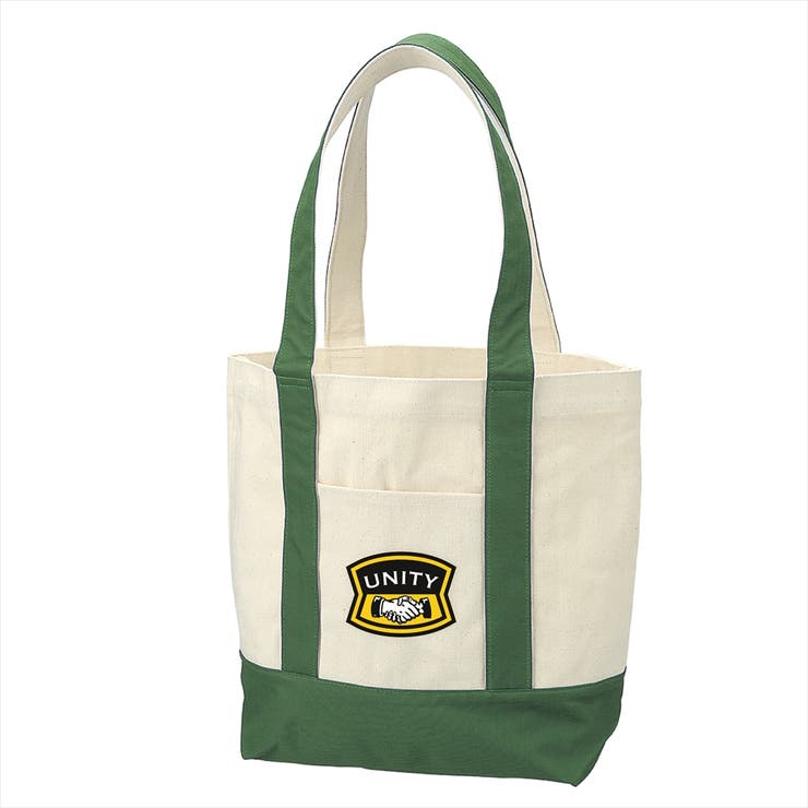 グリーン | Ol Basics バイカラートートバッグ | printrium