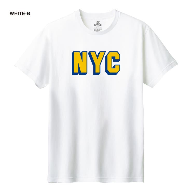 ホワイト-B | Ol Basics 半袖Tシャツ | printrium