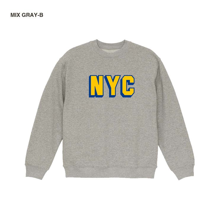 ミックスグレー-B | Ol Basics トレーナー | printrium