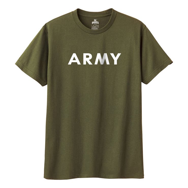 オリーブ | Ol Basics 半袖Tシャツ | printrium