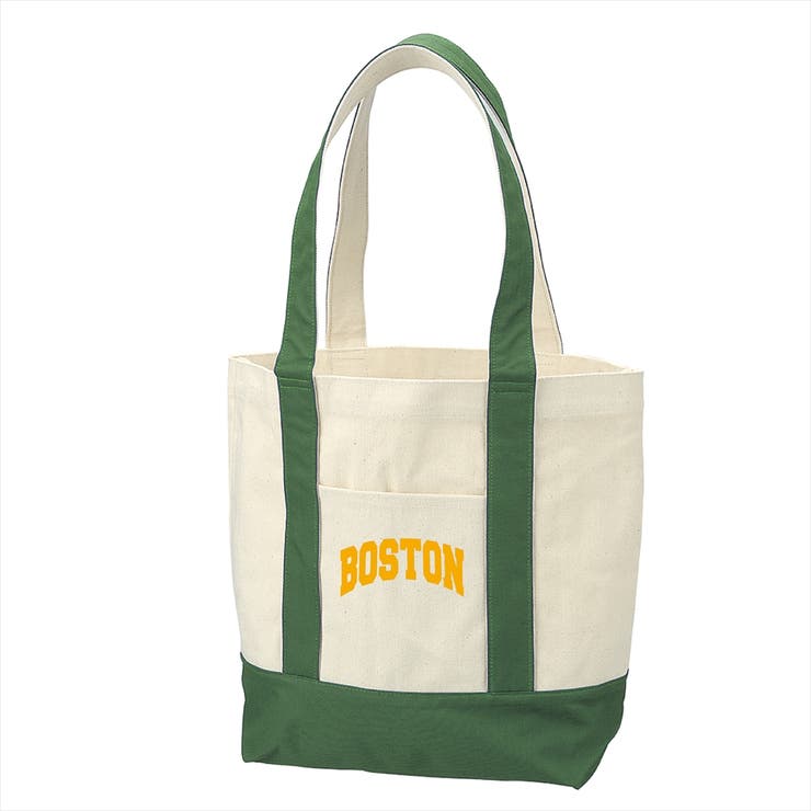 グリーン | Ol Basics バイカラートートバッグ | printrium