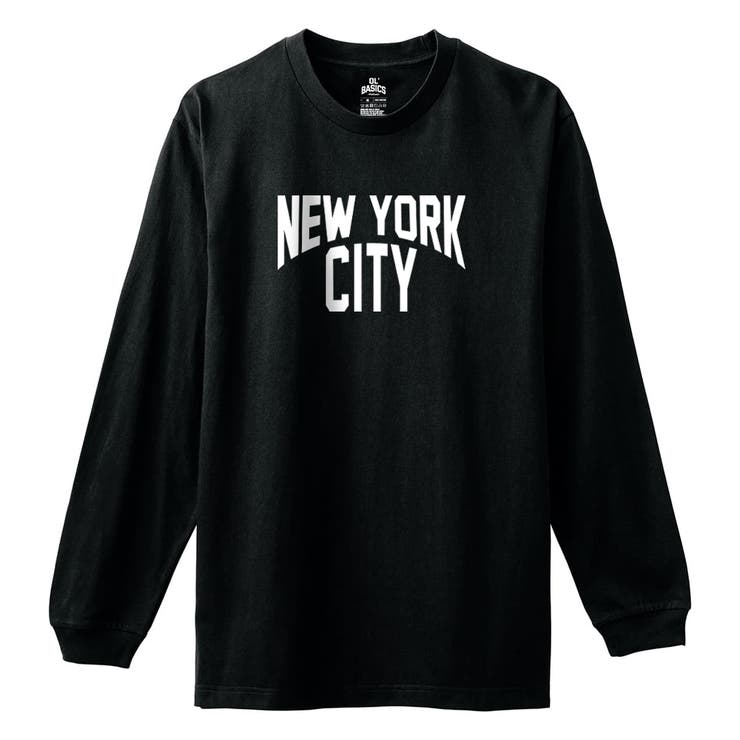 ブラック | Ol Basics 長袖Tシャツ | printrium