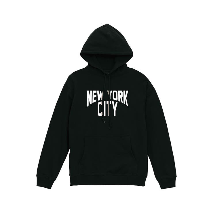 ブラック | Ol Basics プルパーカー | printrium