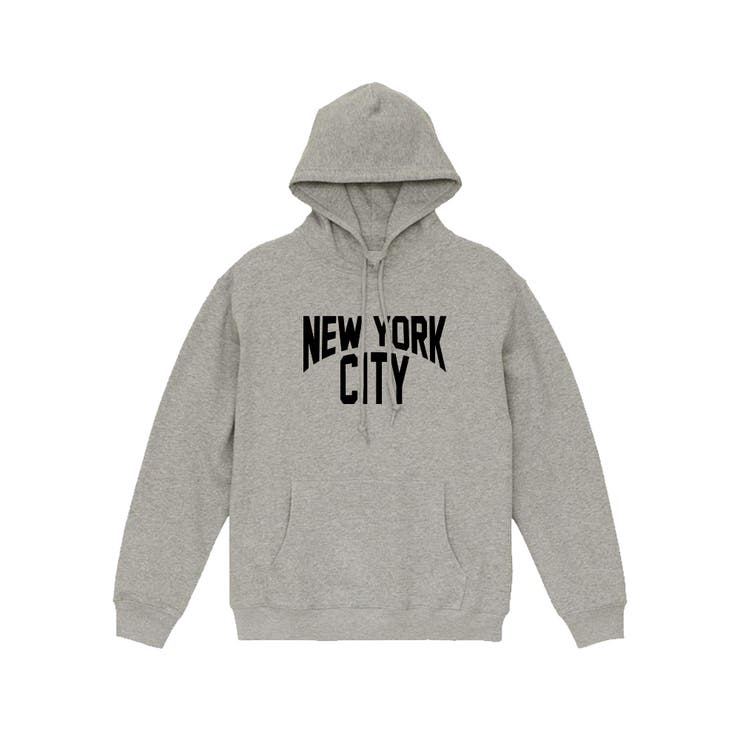 ミックスグレー | Ol Basics プルパーカー | printrium