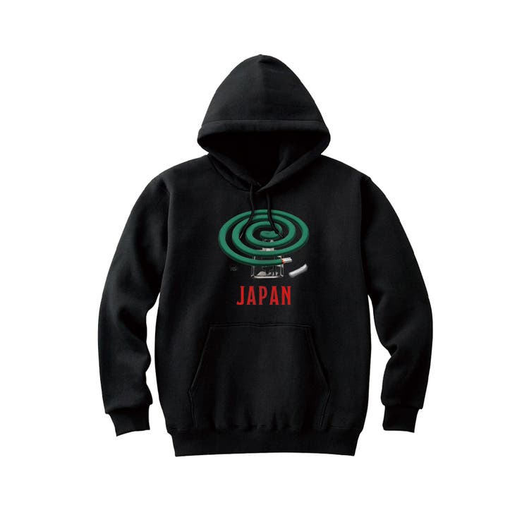 ブラック | NIPOP（ニポップ） プルパーカー スウェット | printrium